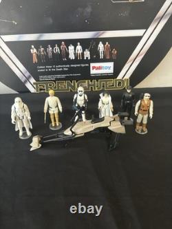 Vintage Star Wars Job Lot Bundle Complete Speeder Bike With X 6 Figures