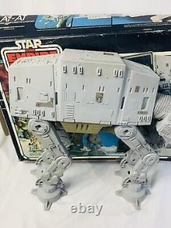 Vintage Star Wars Kenner AT-AT Walker Original Box 1981 Missing Chin Cannons