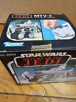 Vintage Star Wars Kenner MTV-7 Mini-Rig 1981 Still Sealed No. 40010 ROTJ