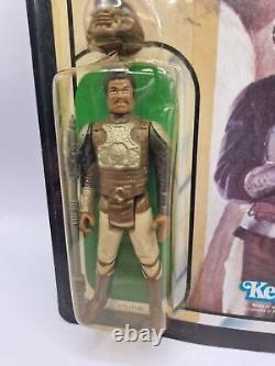 Vintage Star Wars Kenner ROTJ Lando Skiff Guard Disguise 77 Back MOC