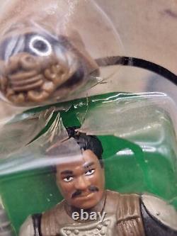 Vintage Star Wars Kenner ROTJ Lando Skiff Guard Disguise 77 Back MOC