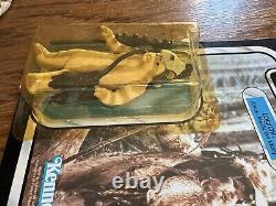 Vintage Star Wars Kenner ROTJ Logray Ewok Figure MOC 77 back Unpunched