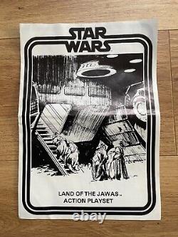 Vintage Star Wars Land Of The Jawas Action Playset 1977 Palitoy