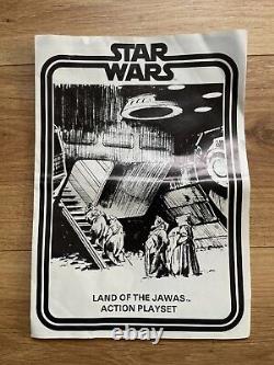 Vintage Star Wars Land Of The Jawas Action Playset 1977 Palitoy