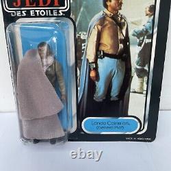 Vintage Star Wars Lando Calrissian General Pilot Last 17 Moc Palitoy