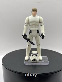 Vintage Star Wars Last 17 Luke Skywalker Stormtrooper Original Helmet & Blaster