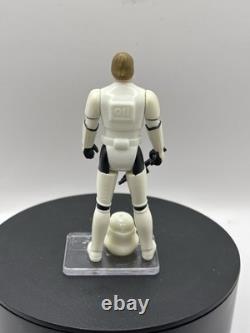 Vintage Star Wars Last 17 Luke Skywalker Stormtrooper Original Helmet & Blaster