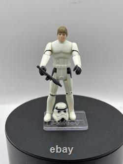 Vintage Star Wars Last 17 Luke Skywalker Stormtrooper Original Helmet & Blaster