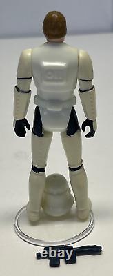 Vintage Star Wars Last 17 Luke Stormtrooper Figure 1984, ORIGINAL Accessories