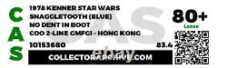Vintage Star Wars Loose Blue Snaggletooth Figure AFA 80+ #10153680 no dent
