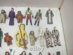 Vintage Star Wars Lot of 103 Loose Figures Includes Last 17 Variants & More