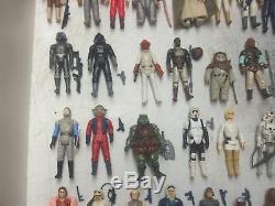 Vintage Star Wars Lot of 103 Loose Figures Includes Last 17 Variants & More