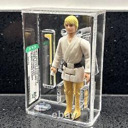 Vintage Star Wars Luke Double Telescoping Lightsaber Ee Dt Figure Afa 80 +