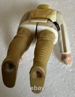 Vintage Star Wars Luke Farmboy Blonde 1977 Factory Error different Colour Legs