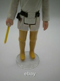 Vintage Star Wars Luke Farmboy Blonde Hair HK 1977 Original saber High Grade