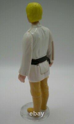 Vintage Star Wars Luke Farmboy Blonde Hair HK 1977 Original saber High Grade