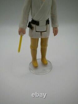 Vintage Star Wars Luke Farmboy Blonde Hair HK 1977 Original saber High Grade