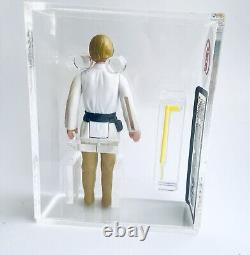 Vintage Star Wars. Luke Farmboy Brown Hair. Fresh Grade UKG 80%, 85% Paint