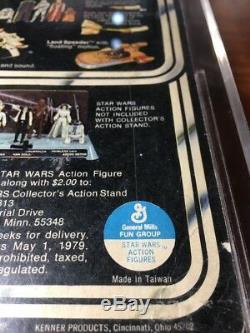 Vintage Star Wars Luke Skywalker 12 Back A Unpunched 100% Factory Sealed Kenner