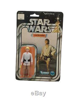 Vintage Star Wars Luke Skywalker 12-back MOC