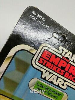 Vintage Star Wars Luke Skywalker Bespin MOC 41 Back ESB Kenner Packing Error