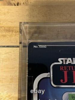 Vintage Star Wars Luke Skywalker Jedi Knight ROTJ Sealed MOC Unpunched 1983