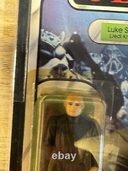 Vintage Star Wars Luke Skywalker Jedi Knight ROTJ Sealed MOC Unpunched 1983