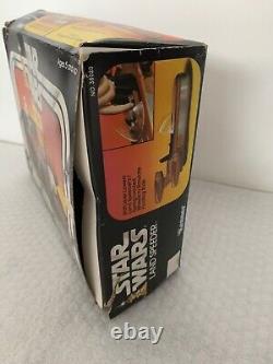 Vintage Star Wars Luke Skywalker Land Speeder 1978 Boxed LP Logo Variant Kenner