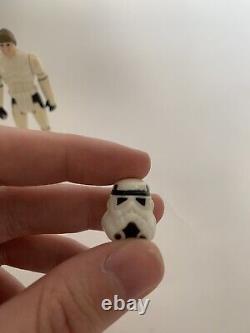 Vintage Star Wars Luke Skywalker Last 17 Stormtrooper disguise with accessories