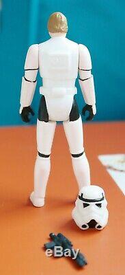 Vintage Star Wars Luke Stormtrooper Disguise POTF 1984 Kenner Figure complete