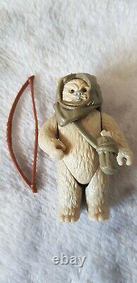 Vintage Star Wars Lumat Last 17 Ewok Figure 100% Original Bow