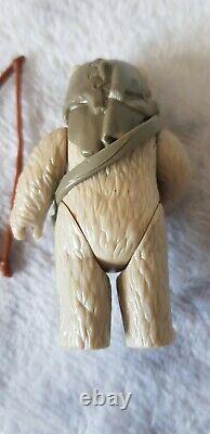 Vintage Star Wars Lumat Last 17 Ewok Figure 100% Original Bow