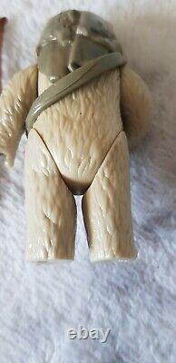 Vintage Star Wars Lumat Last 17 Ewok Figure 100% Original Bow