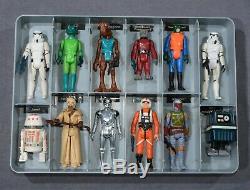 Vintage Star Wars MINTY First 21 Figures! Total 24 Lot with 100% Kenner Weapons