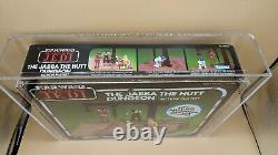 Vintage Star Wars MISB Jabba Dungeon Playset UKG Graded Green Box Last 17