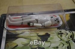 Vintage Star Wars Meccano GDE Stormtrooper French Carded Guerre des Etoiles