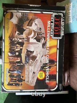 Vintage Star Wars Millenium Falcon Palitoy ROTJ With Original Box