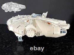 Vintage Star Wars Millennium Falcon Complete Plus Han and Chewbacca Figures