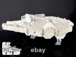 Vintage Star Wars Millennium Falcon Complete Plus Han and Chewbacca Figures