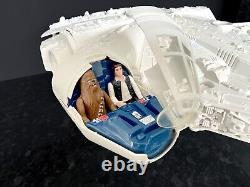 Vintage Star Wars Millennium Falcon Complete Plus Han and Chewbacca Figures