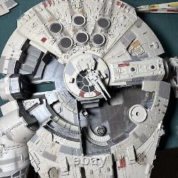 Vintage Star Wars Millennium Falcon and X Wing Fighter Toys