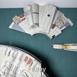 Vintage Star Wars Millennium Falcon and X Wing Fighter Toys