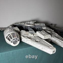 Vintage Star Wars Millennium Falcon and X Wing Fighter Toys