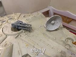 Vintage Star Wars Milllenium Falcon ROTJ Bi-Logo Boxed Palitoy