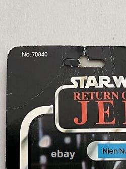 Vintage Star Wars Nien Numb Moc 77 Back Coin Offer Sticker Rotj