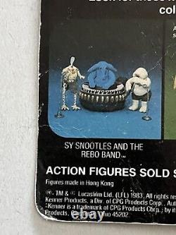Vintage Star Wars Nien Numb Moc 77 Back Coin Offer Sticker Rotj