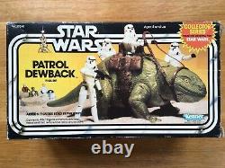 Vintage Star Wars Original Kenner 1983 Patrol Dewback Collector series box only