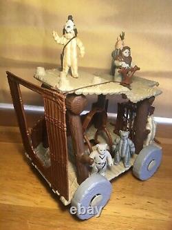 Vintage Star Wars Original Kenner 1985 Power of the Force Ewok Battle Wagon