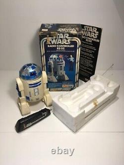 Vintage Star Wars Original Kenner Palitoy 1978 Radio Control R2-D2 with box