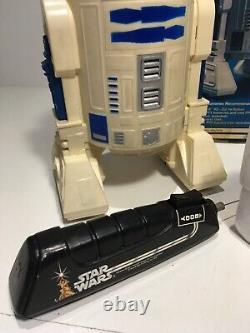 Vintage Star Wars Original Kenner Palitoy 1978 Radio Control R2-D2 with box